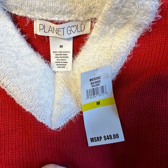 Mrs Claus mini dress with hat - Picture 4 of 4